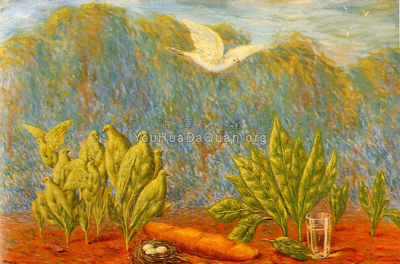 林中空地 - 雷内·马格里特